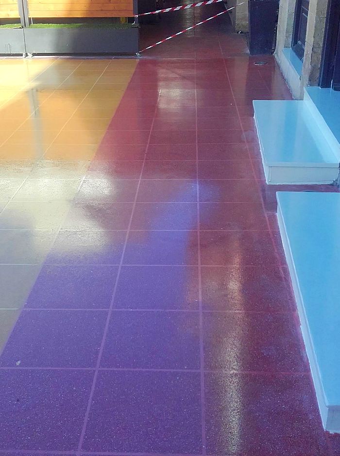 Γυάλισμα - Τρίψιμο δαπέδων: